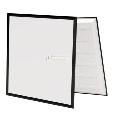 LED Paneel 62x62cm Backlit – 36W – 140lm/W – CCT Instelbaar – Zwart Frame – Flikkervrij – CRI>80