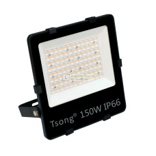 LED Floodlight 150W IP66 Zwart 22500lm Philips Driver 3000K 4000K 6000K Buitenlamp