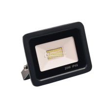 LED Floodlight 20W IP65 Zwart 2000lm 3000K 4000K 6000K Buitenlamp