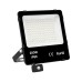 LED Floodlight 200W IP66 Zwart 30000lm met Sensor – Sosen Driver – 4000K