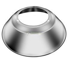 Reflector Kap voor UFO LED High Bay – 100W – Zilver/Zwart