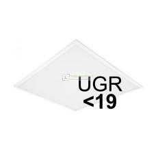 LED Paneel 62x62cm Sidelit – 40W – 120lm/W – Flikkervrij – UGR<19 – Dimbaar Optioneel – CRI>80